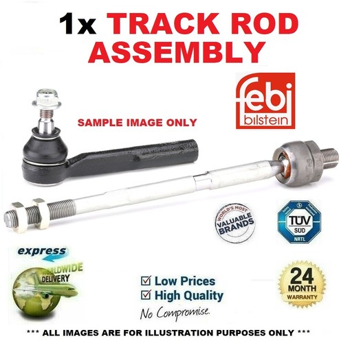 Front axle left track rod - left,