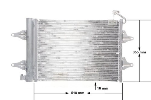 Condenser mahle fits seat - fits,