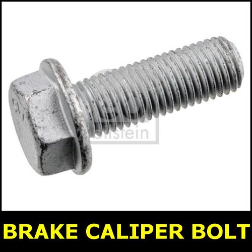 Brake caliper bolt - front, fits
