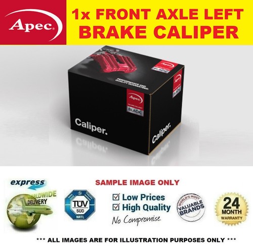 Front axle left brake - front,