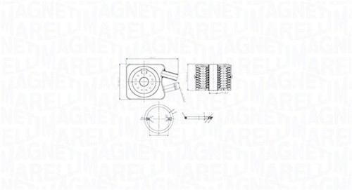 Engine oil cooler fits audi - engine,