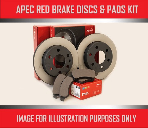 Rear discs and pads 232mm - pads, apec