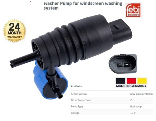 Windscreen washer pump for - 1x,