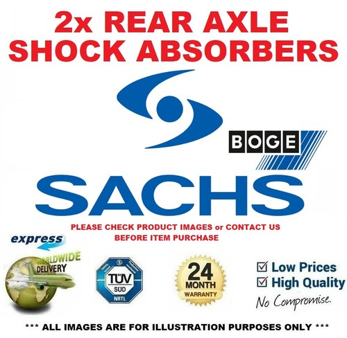 Sachs boge rear axle shock - sachs,