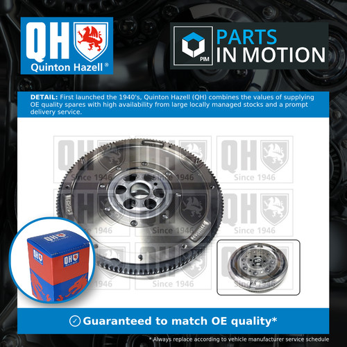 Dual mass flywheel - dual, dmf