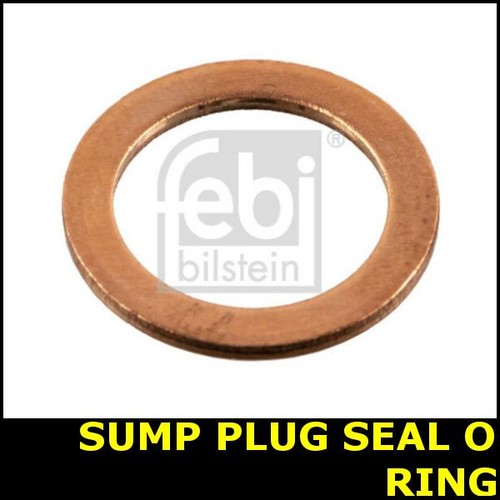 Oil sump plug seal - oil, fits