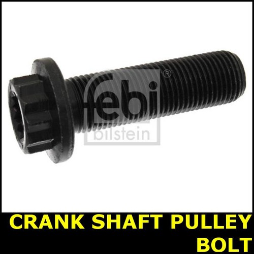 Crankshaft pulley bolt front - crankshaft,